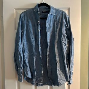 Polo Ralph Lauren Denim Button Up Shirt - M